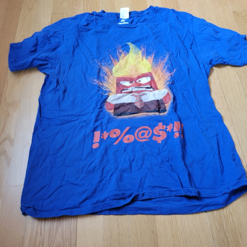 Disney inside out tshirt sz L